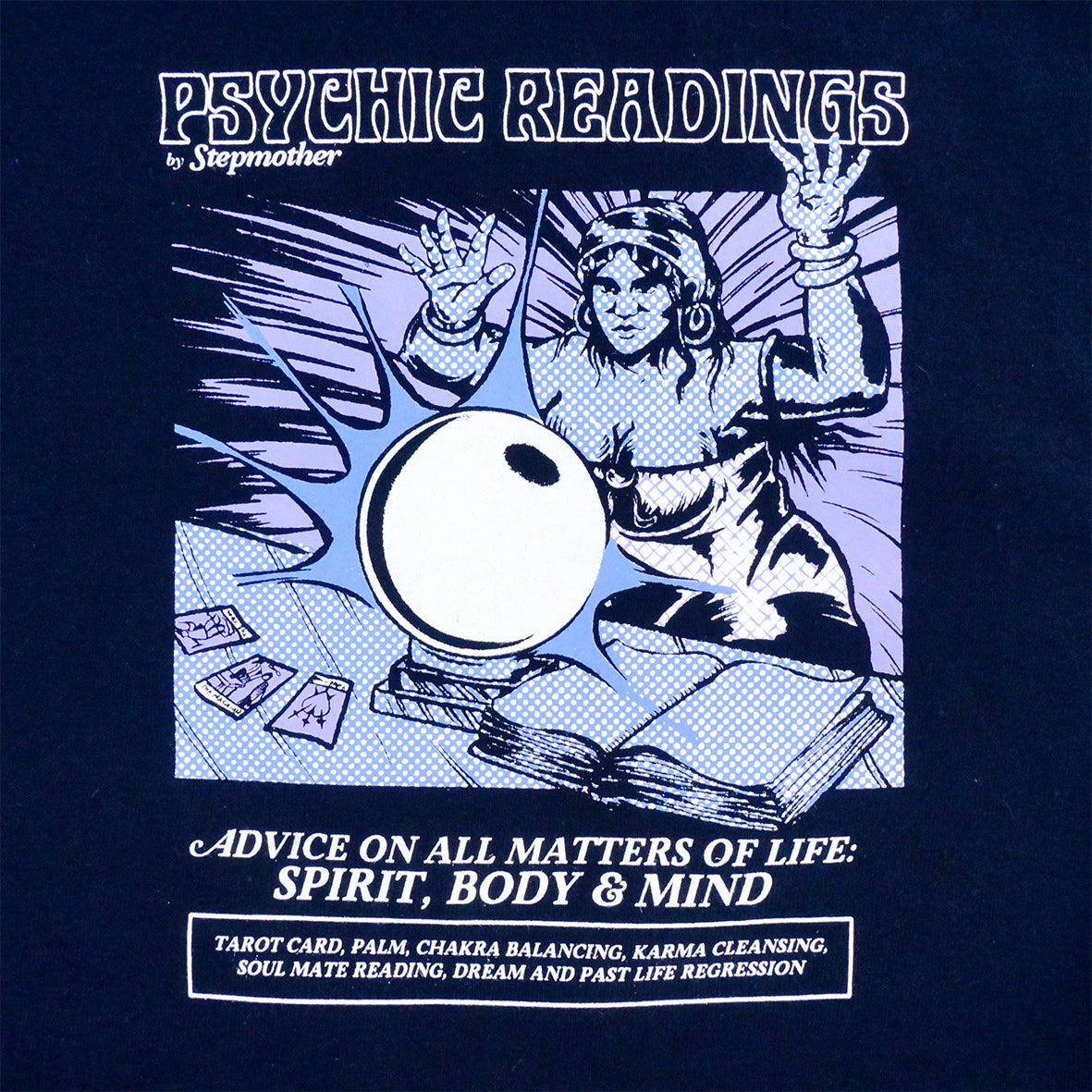 Psychic Readings T-shirt - Navy